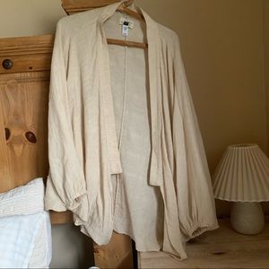 LINEN Cotton Kimono OS